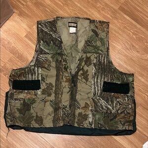Databank Men's Camouflage Outdoor Vest XXL hunting excellent condition